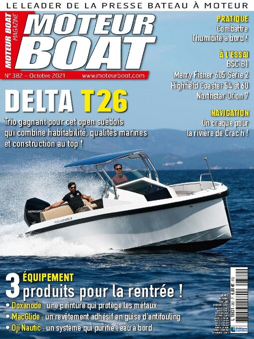 Title details for Moteur Boat Magazine by Editions Lariviere SAS - Available